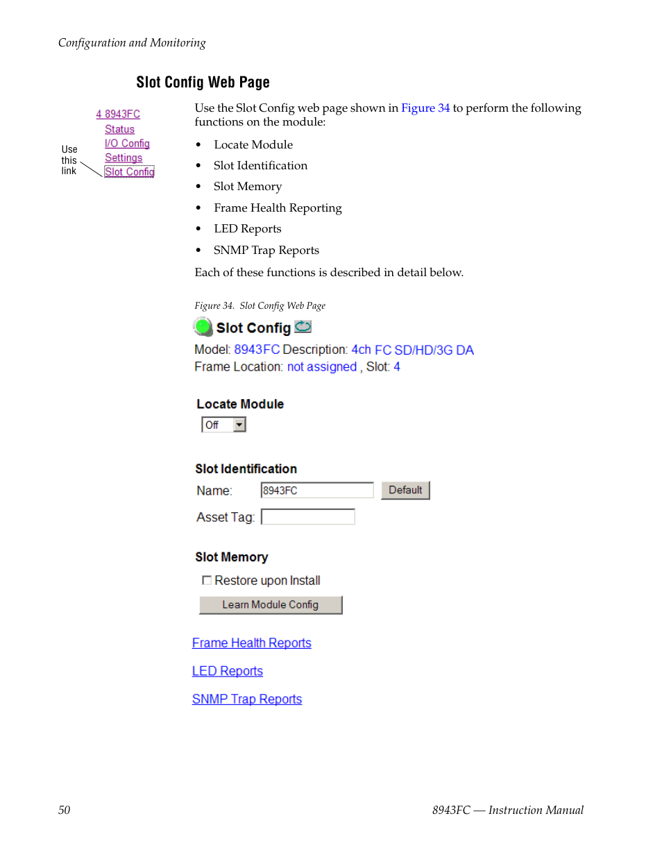 Grass Valley 8943FC User Manual | Page 50 / 64