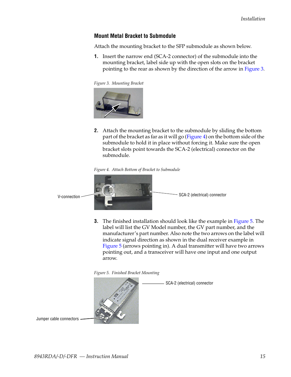 Grass Valley 8943RDA User Manual | Page 15 / 96