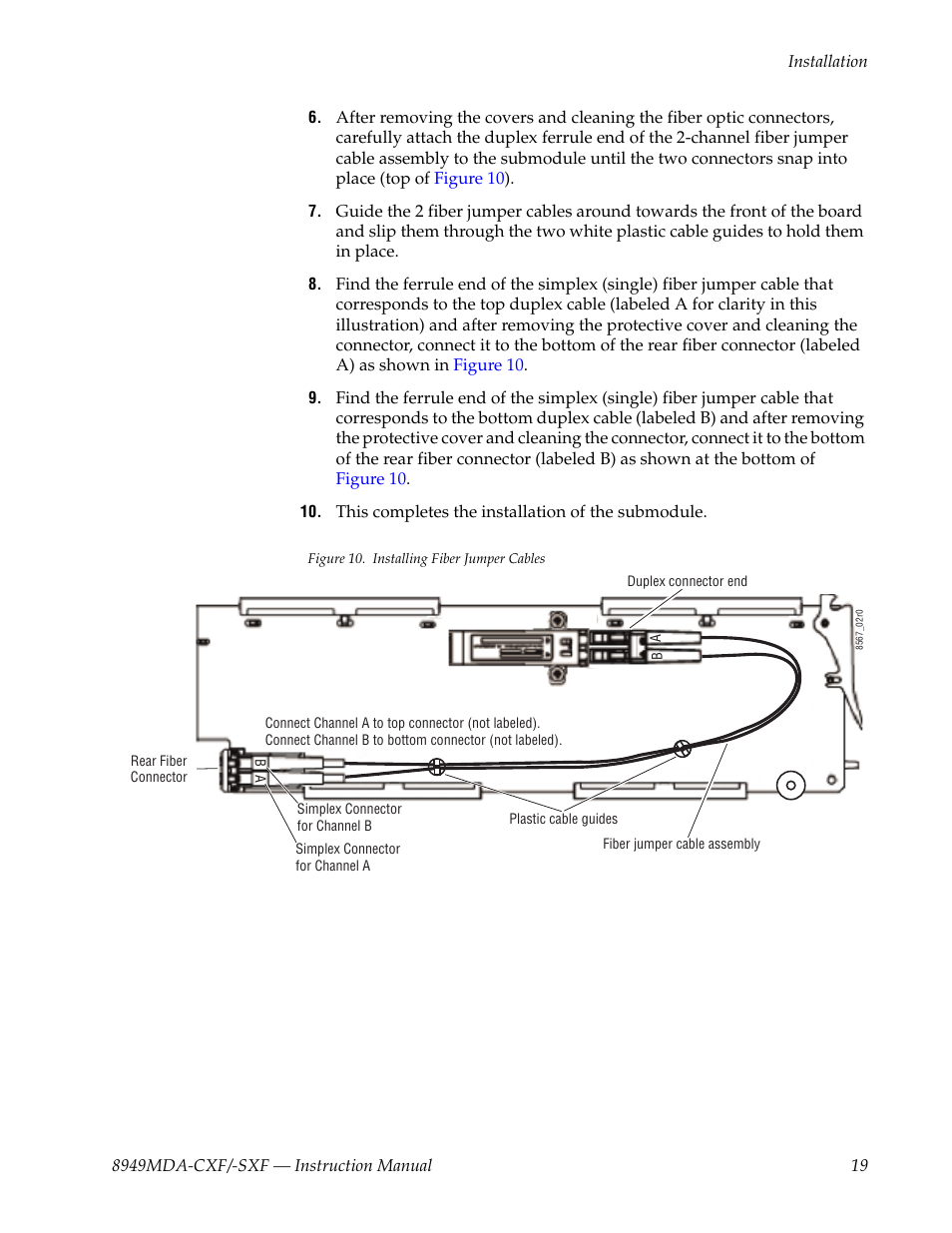 Grass Valley 8949MDA-CXF User Manual | Page 19 / 62