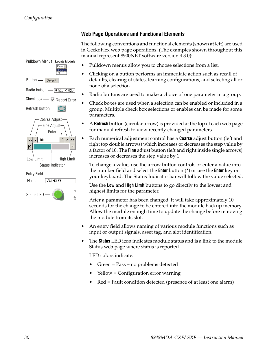 Grass Valley 8949MDA-CXF User Manual | Page 30 / 62