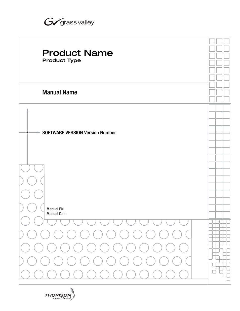 Product name | Grass Valley 8949SVM-LOC User Manual | Page 3 / 42
