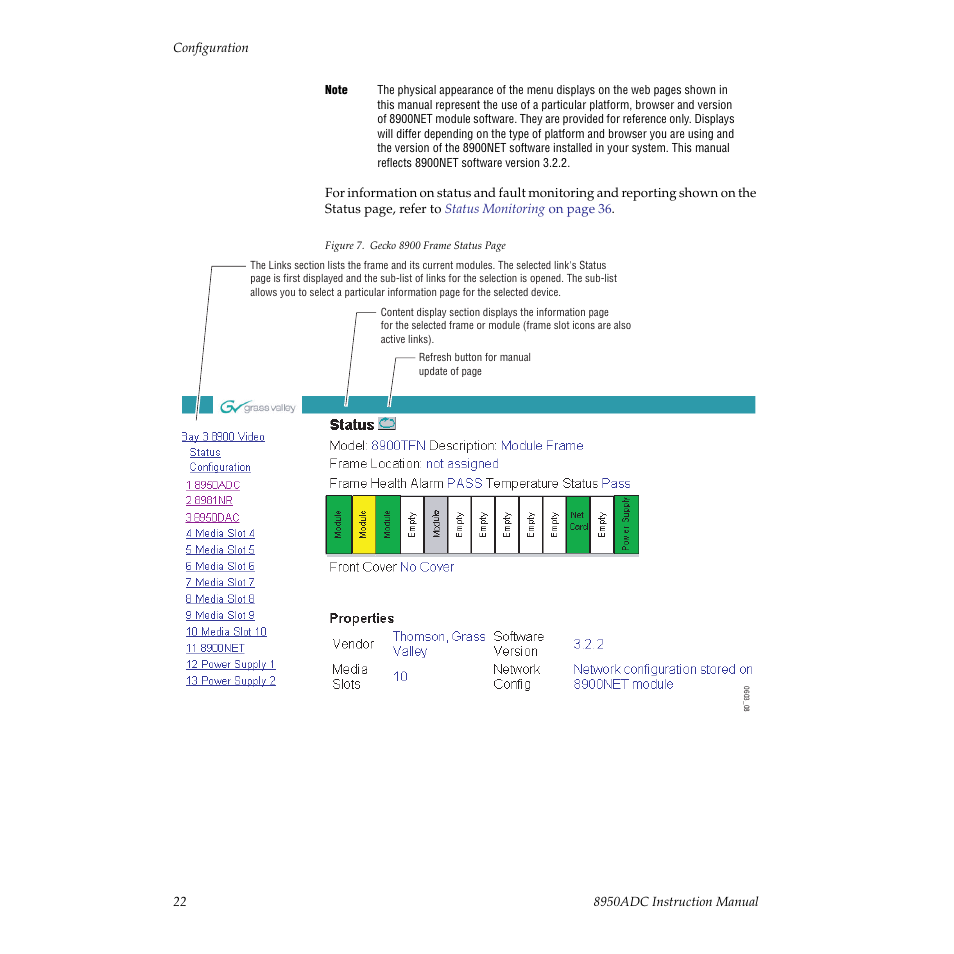 Grass Valley 8950ADC User Manual | Page 22 / 46