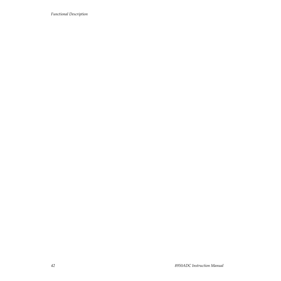 Grass Valley 8950ADC User Manual | Page 42 / 46
