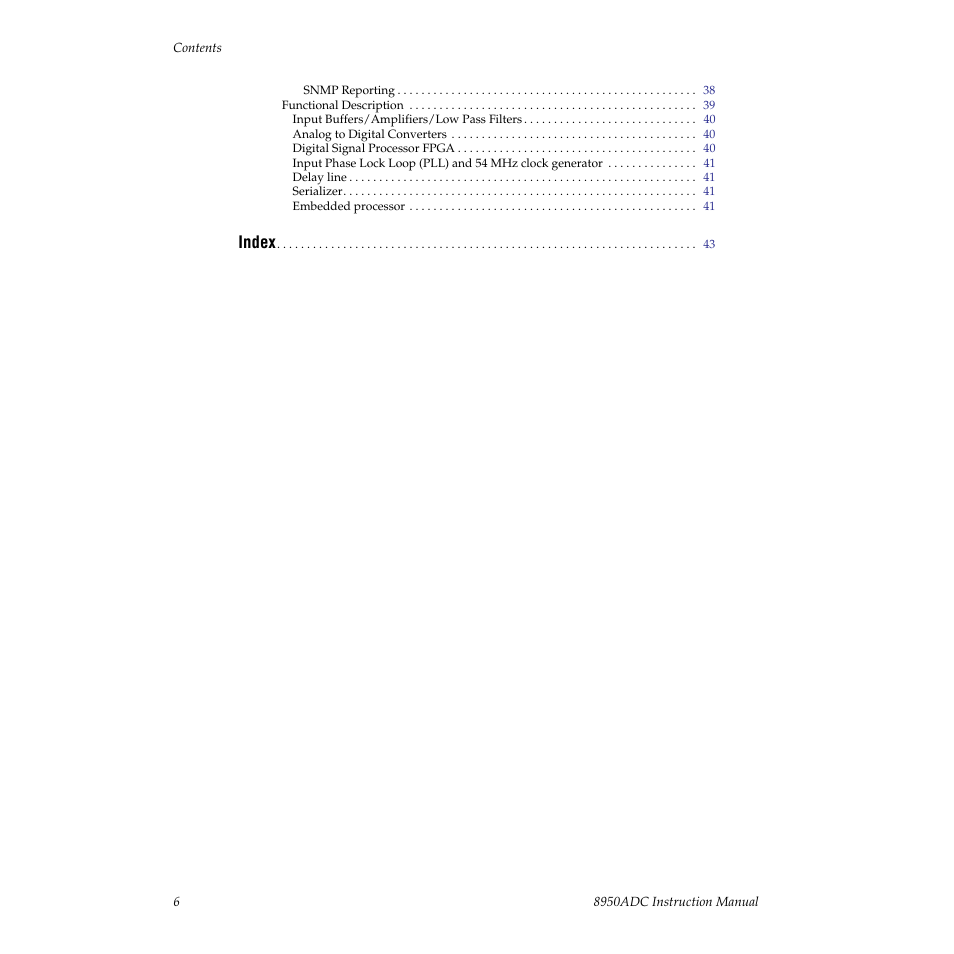 Grass Valley 8950ADC User Manual | Page 6 / 46