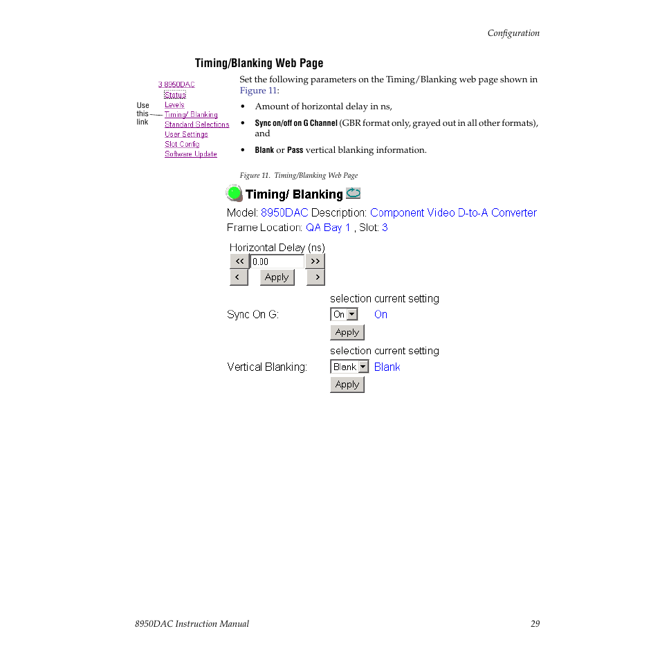 Grass Valley 8950DAC User Manual | Page 29 / 48