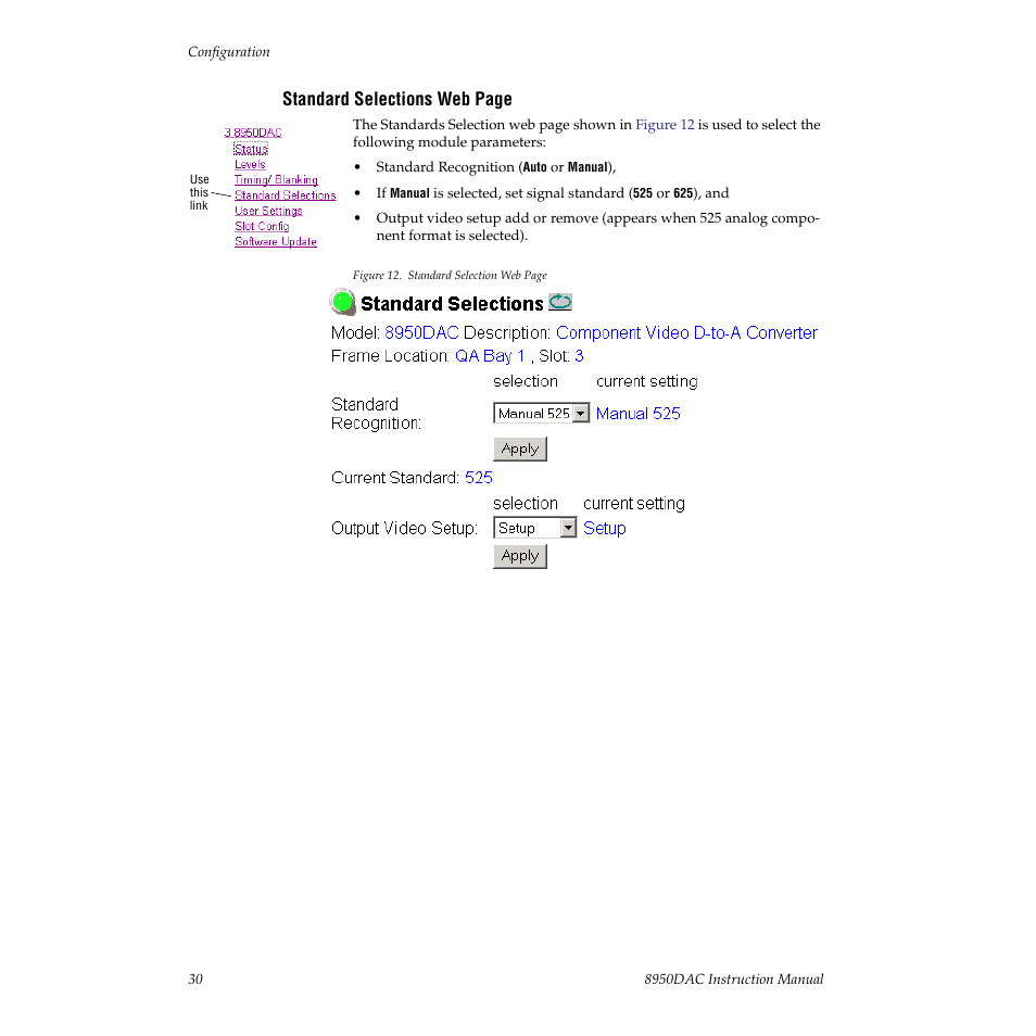 Grass Valley 8950DAC User Manual | Page 30 / 48