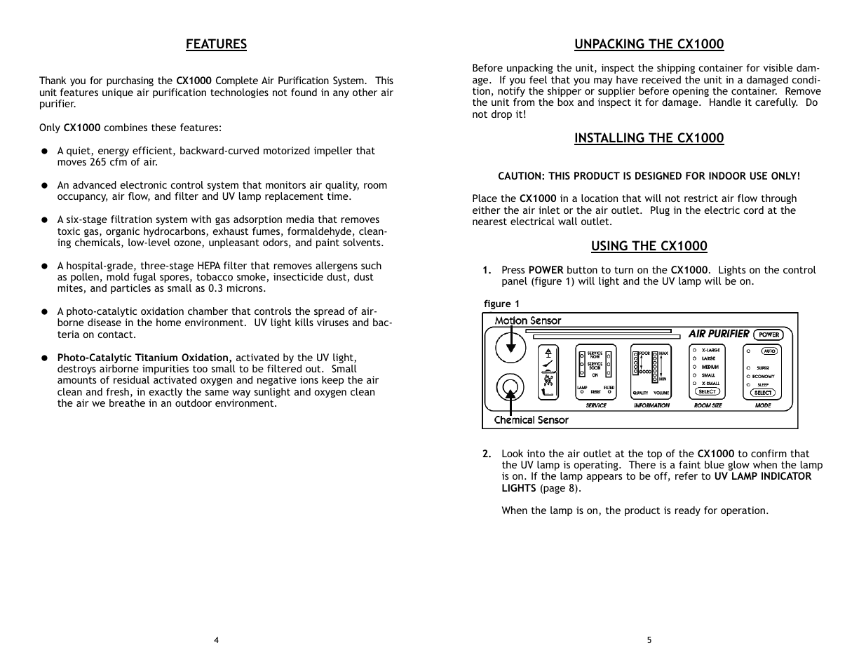 CFM CX1000 User Manual | Page 5 / 12