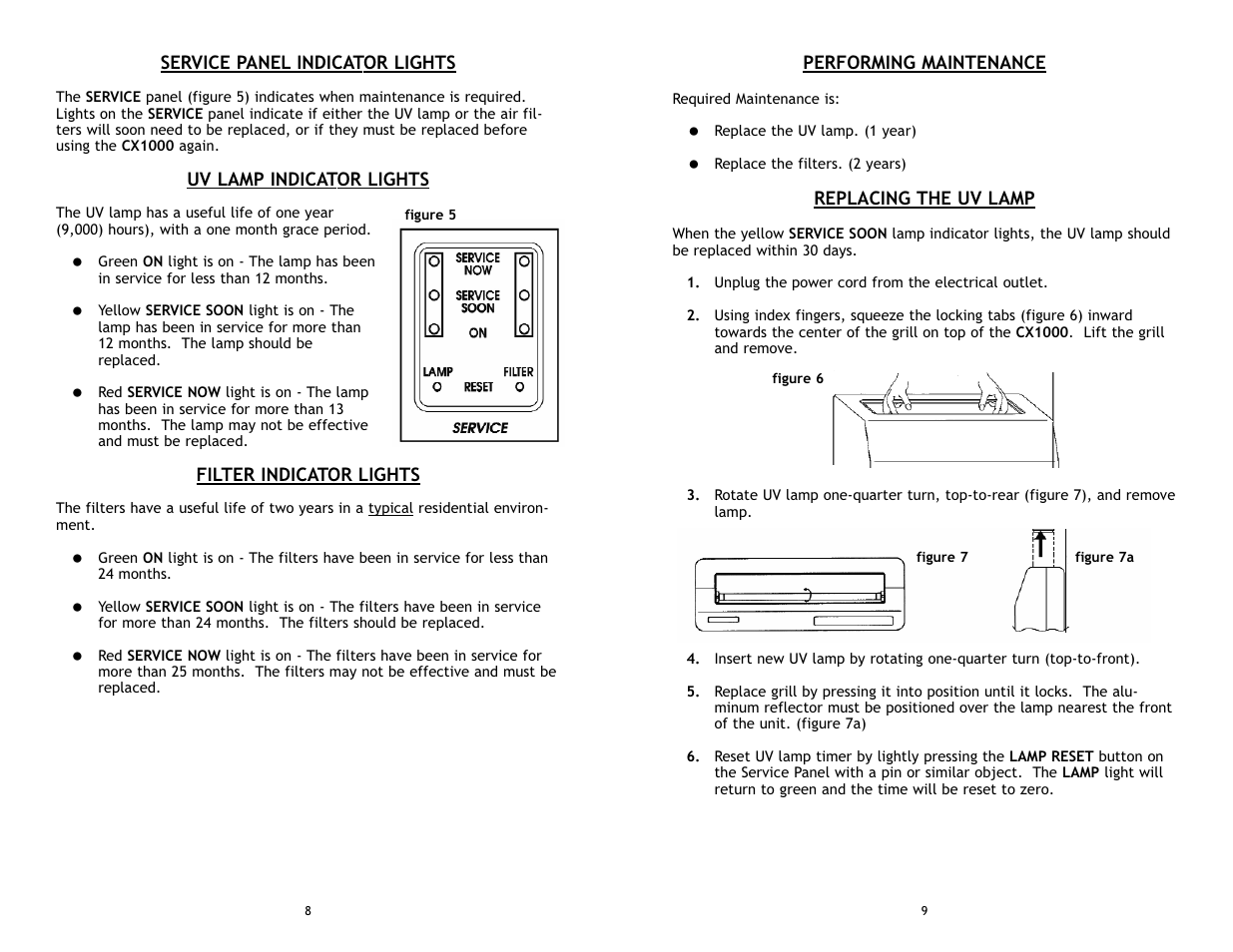 CFM CX1000 User Manual | Page 8 / 12
