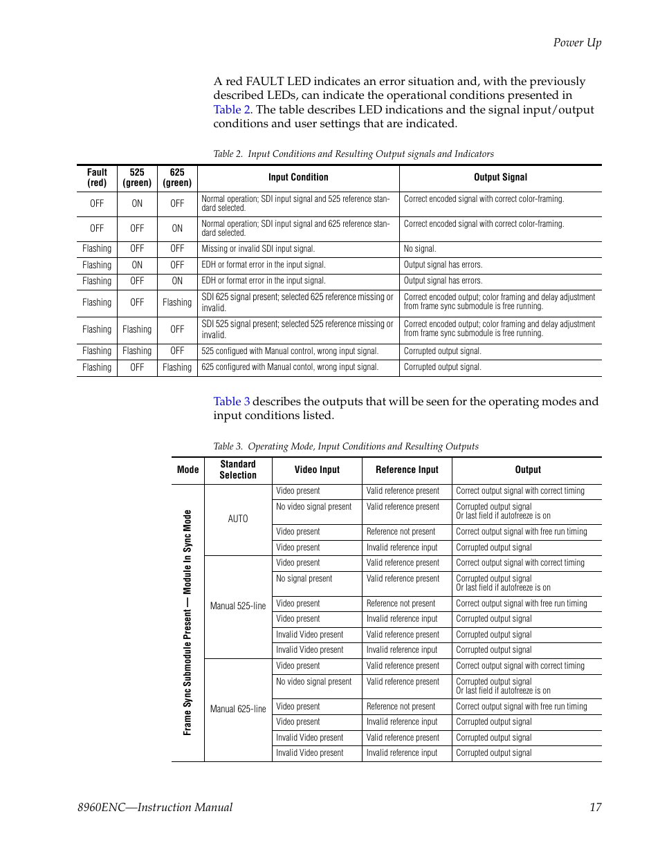 Grass Valley 8960ENC v.8.1.0 User Manual | Page 17 / 58