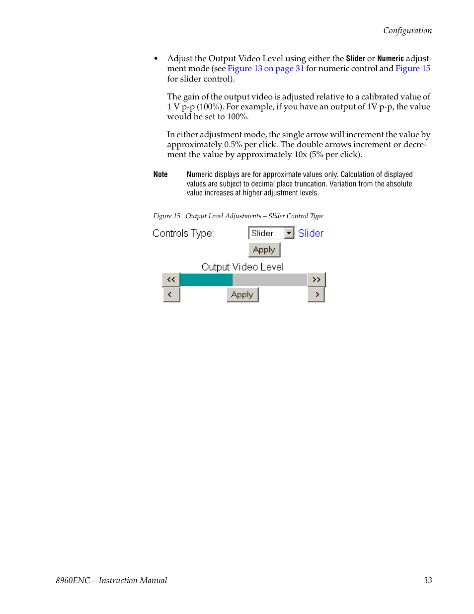 Grass Valley 8960ENC v.8.1.0 User Manual | Page 33 / 58