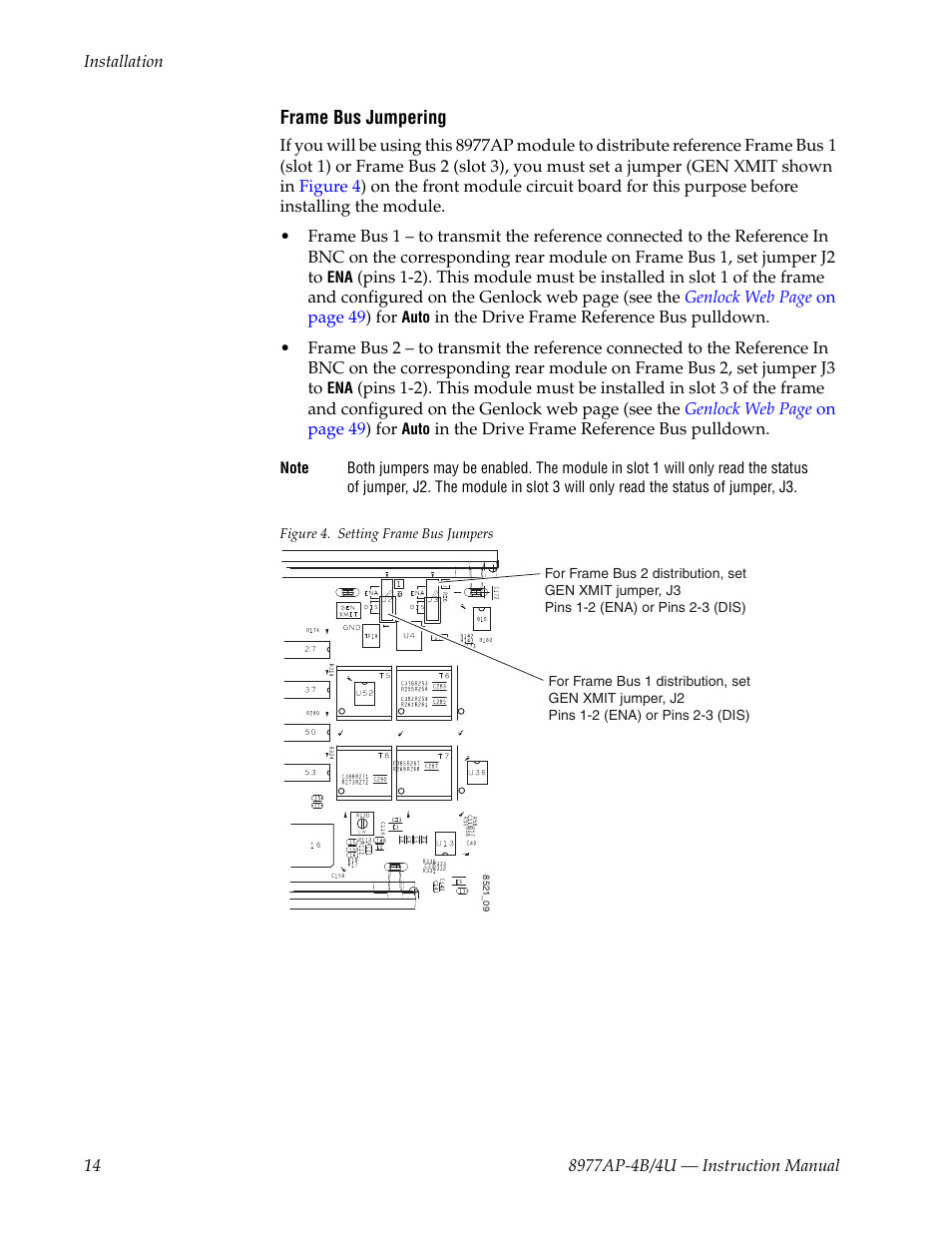 Grass Valley 8977AP-4B User Manual | Page 14 / 68