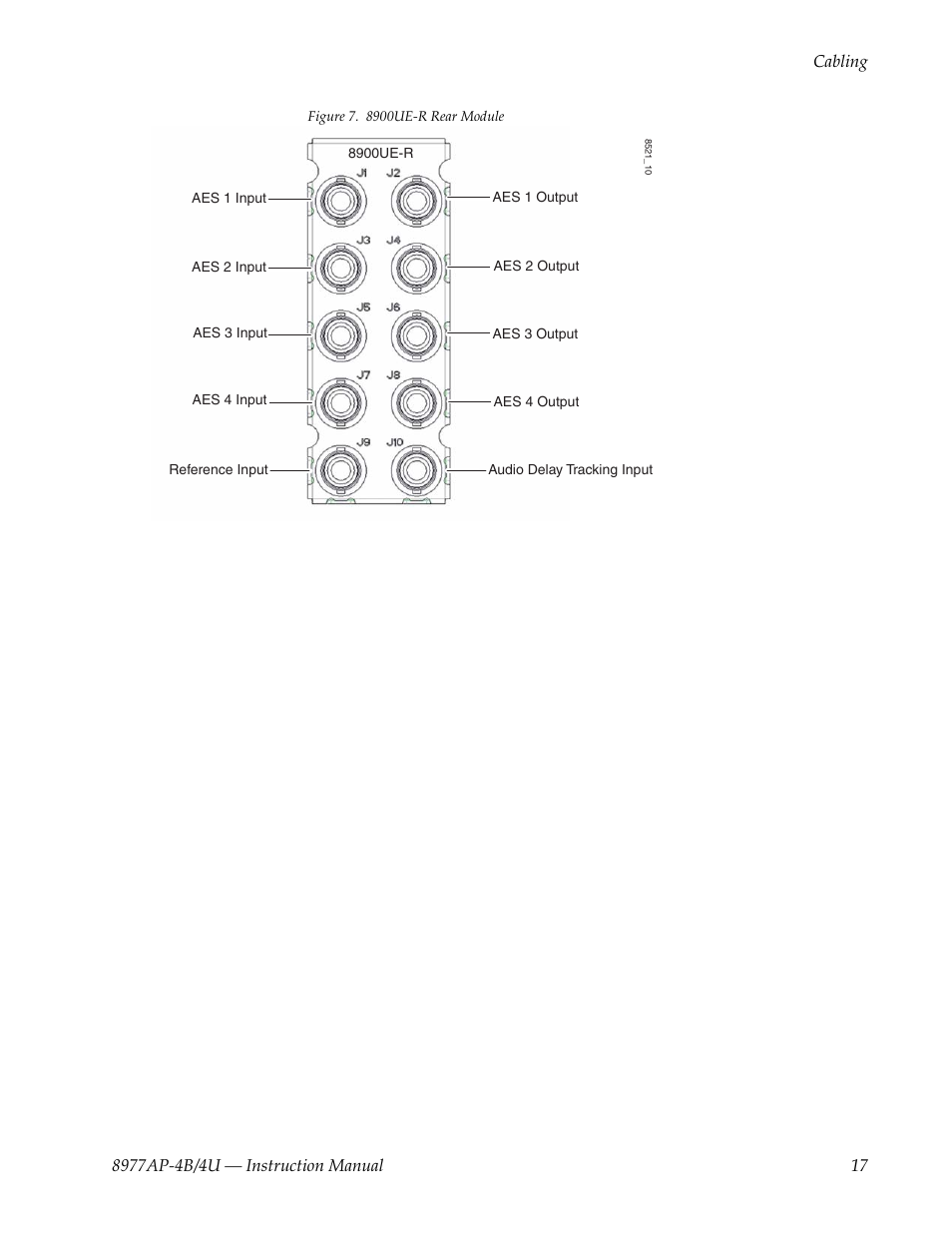 Refer to | Grass Valley 8977AP-4B User Manual | Page 17 / 68