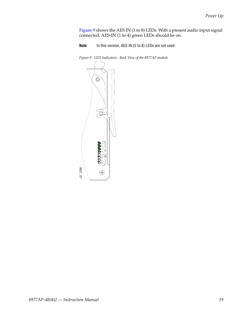 Grass Valley 8977AP-4B User Manual | Page 19 / 68