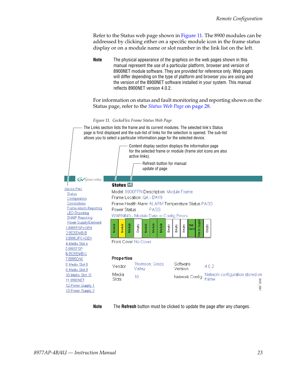 Grass Valley 8977AP-4B User Manual | Page 23 / 68