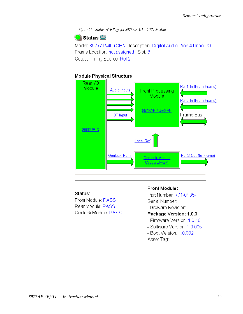 Grass Valley 8977AP-4B User Manual | Page 29 / 68