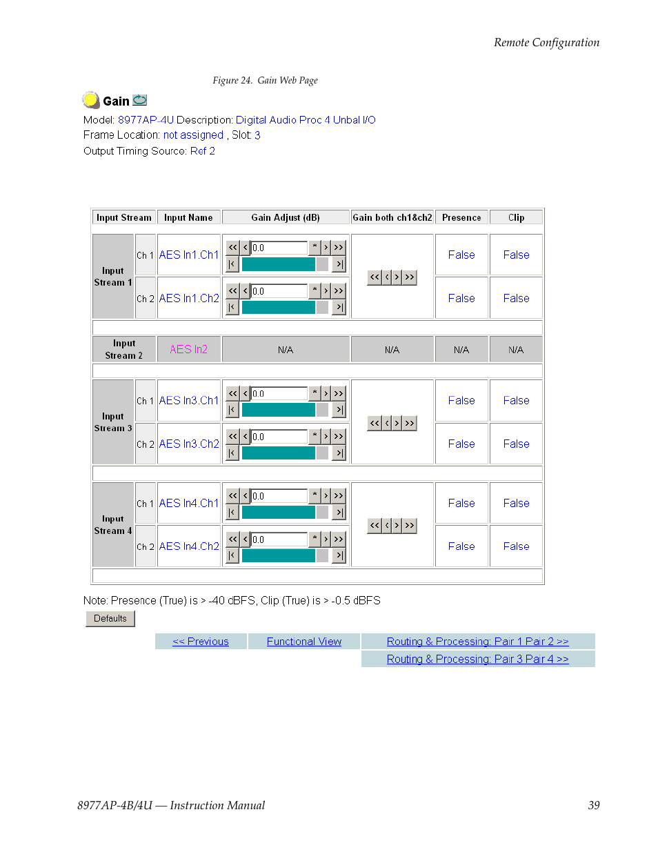 Grass Valley 8977AP-4B User Manual | Page 39 / 68