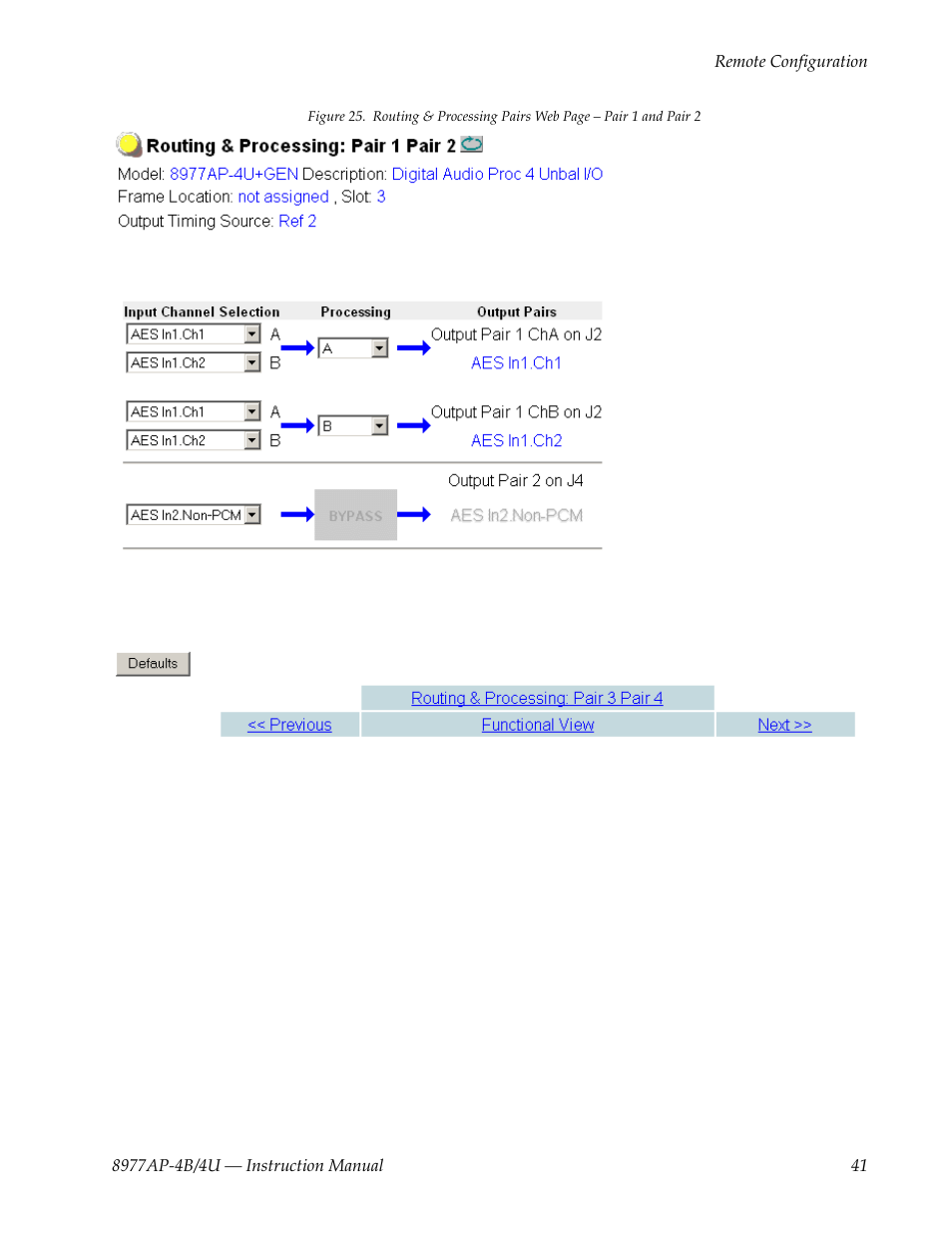 Figure 25 on | Grass Valley 8977AP-4B User Manual | Page 41 / 68