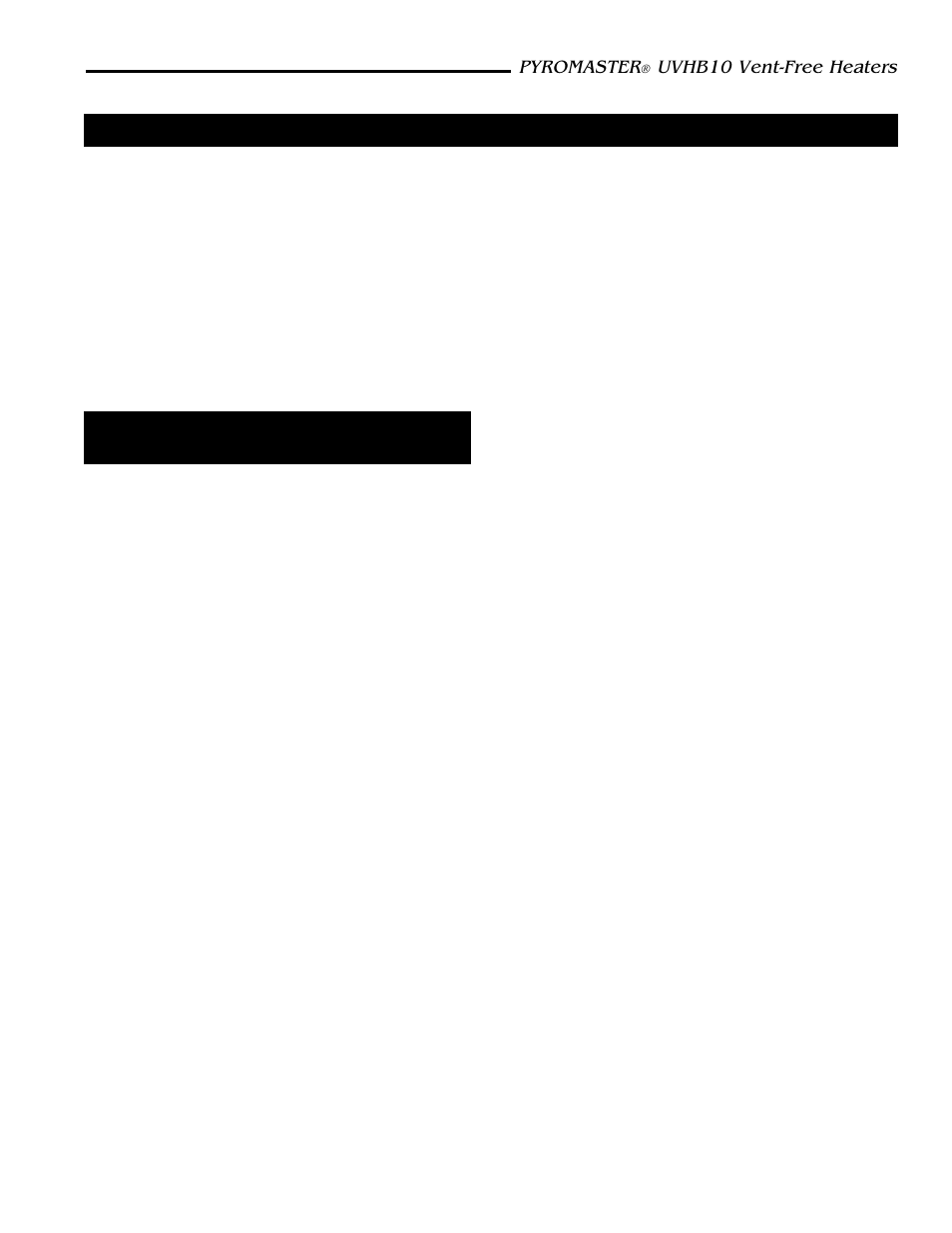 Maintenance | CFM UVHB10 User Manual | Page 9 / 13