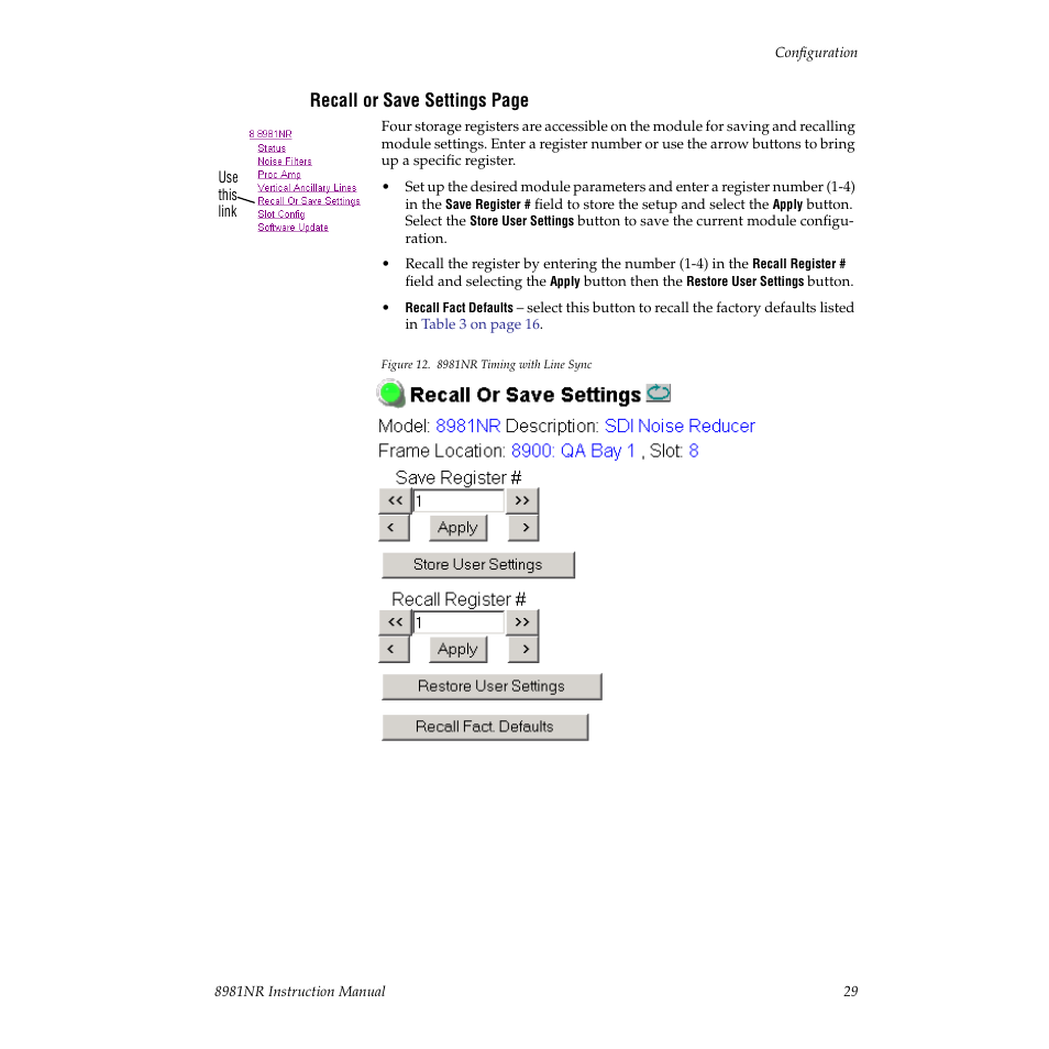 Grass Valley 8981NR User Manual | Page 29 / 44