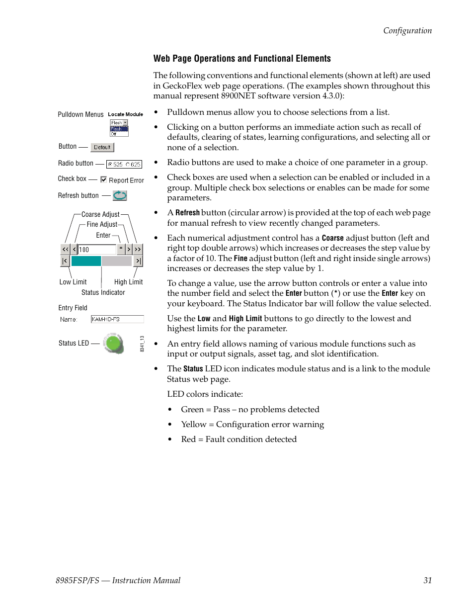 Grass Valley 8985FS v.1.3.2 User Manual | Page 31 / 82
