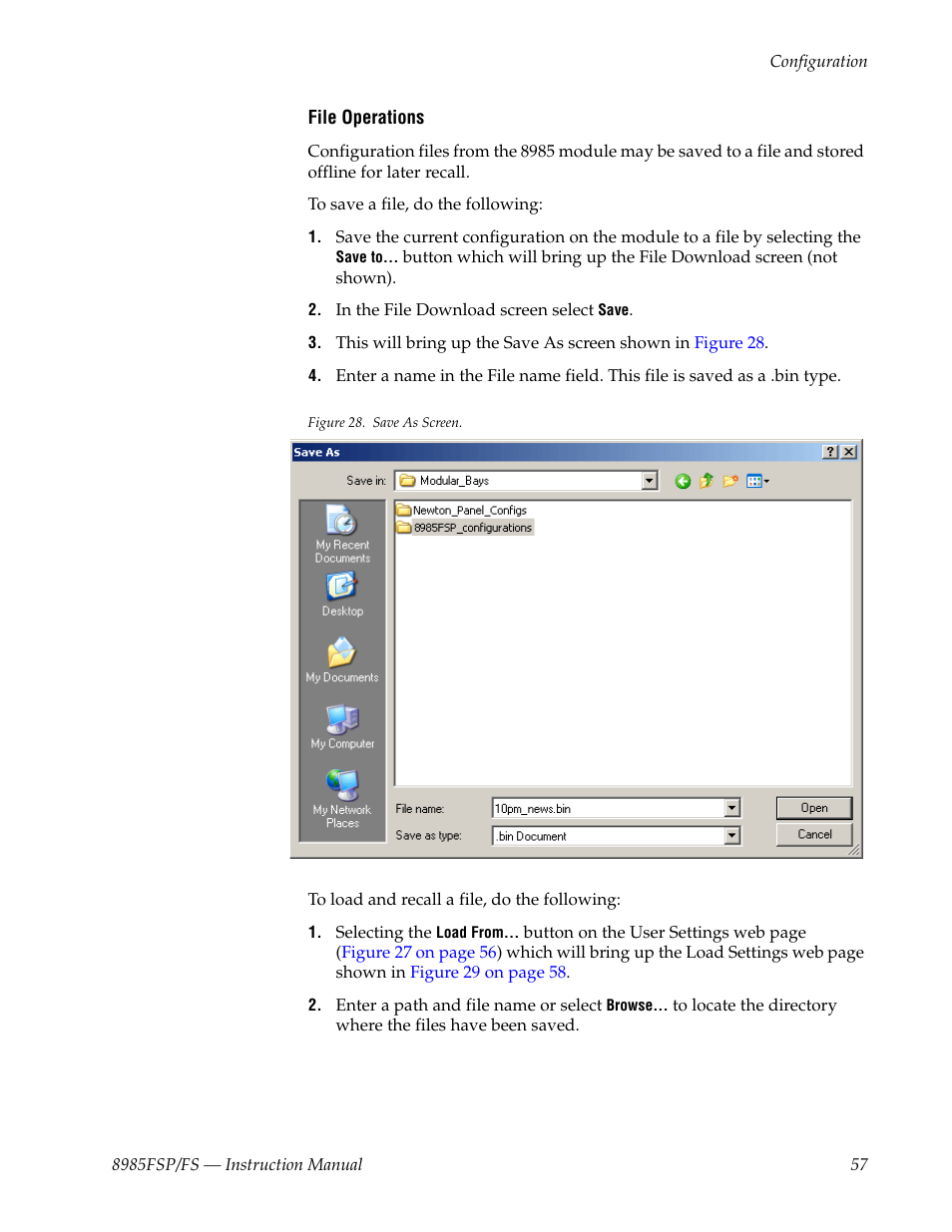 Grass Valley 8985FS v.1.3.2 User Manual | Page 57 / 82