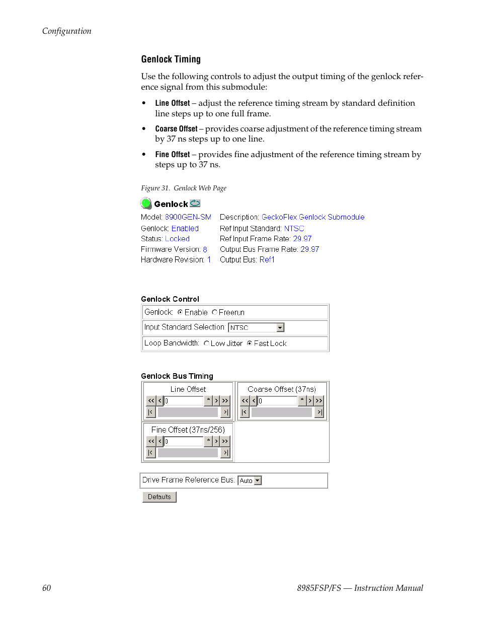 Grass Valley 8985FS v.1.3.2 User Manual | Page 60 / 82