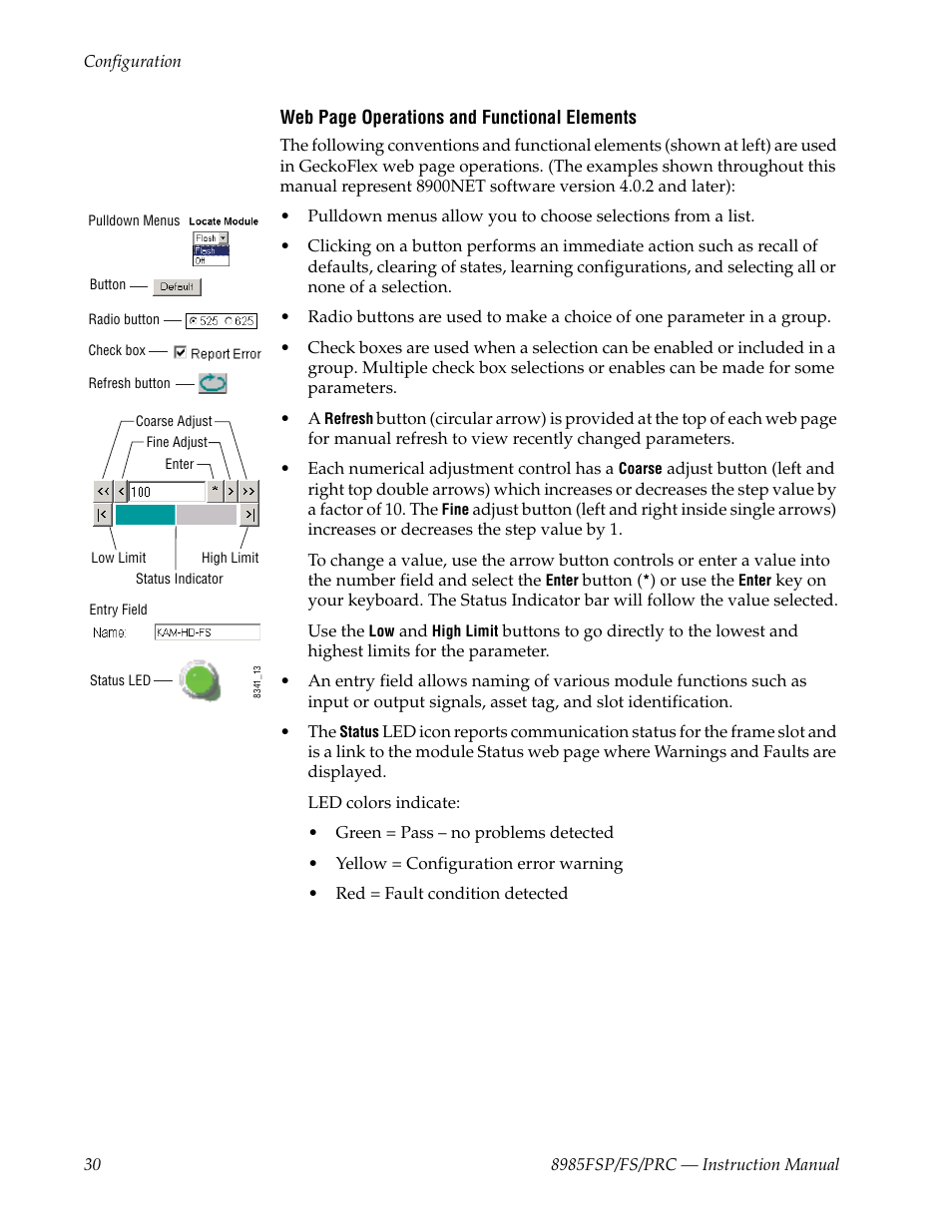 Grass Valley 8985FS v.1.2.0 User Manual | Page 30 / 84