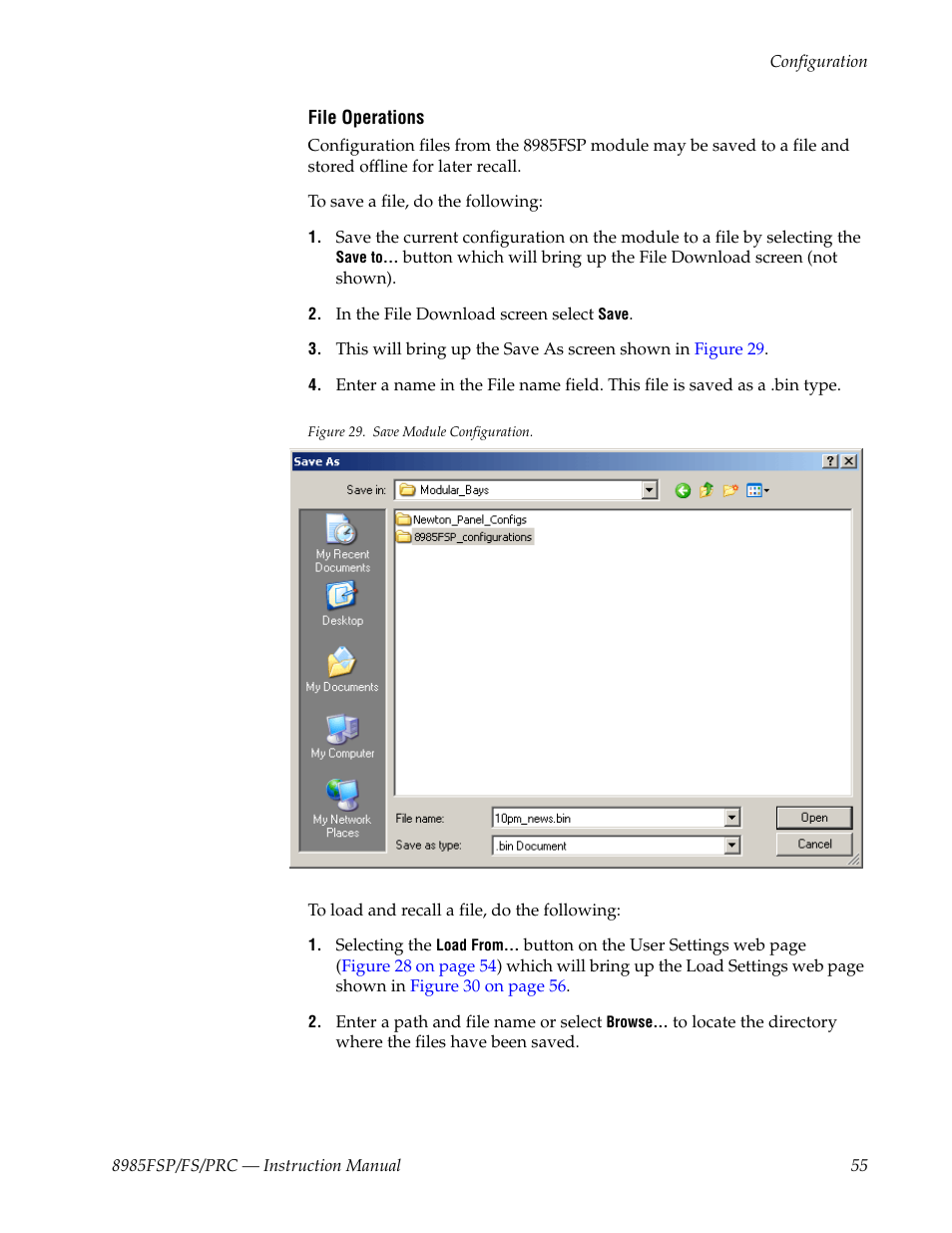 Grass Valley 8985FS v.1.2.0 User Manual | Page 55 / 84