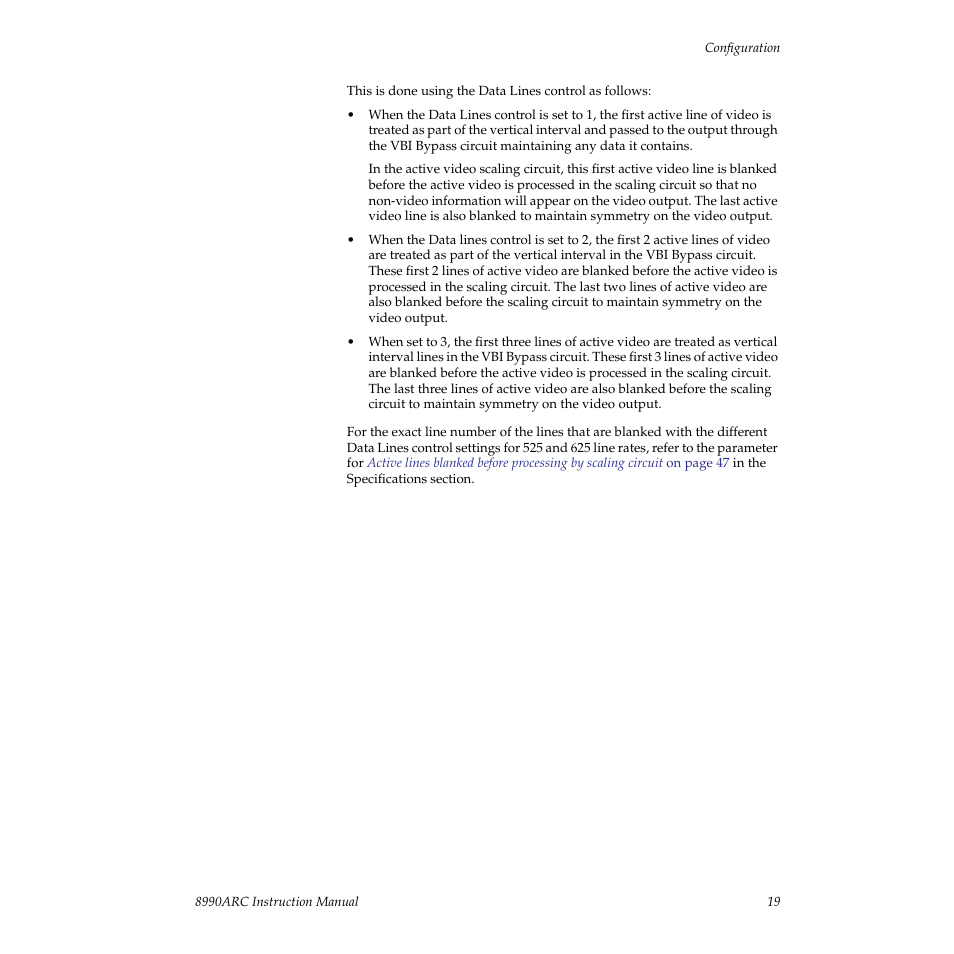 Grass Valley 8990ARC v.3.0 User Manual | Page 19 / 56