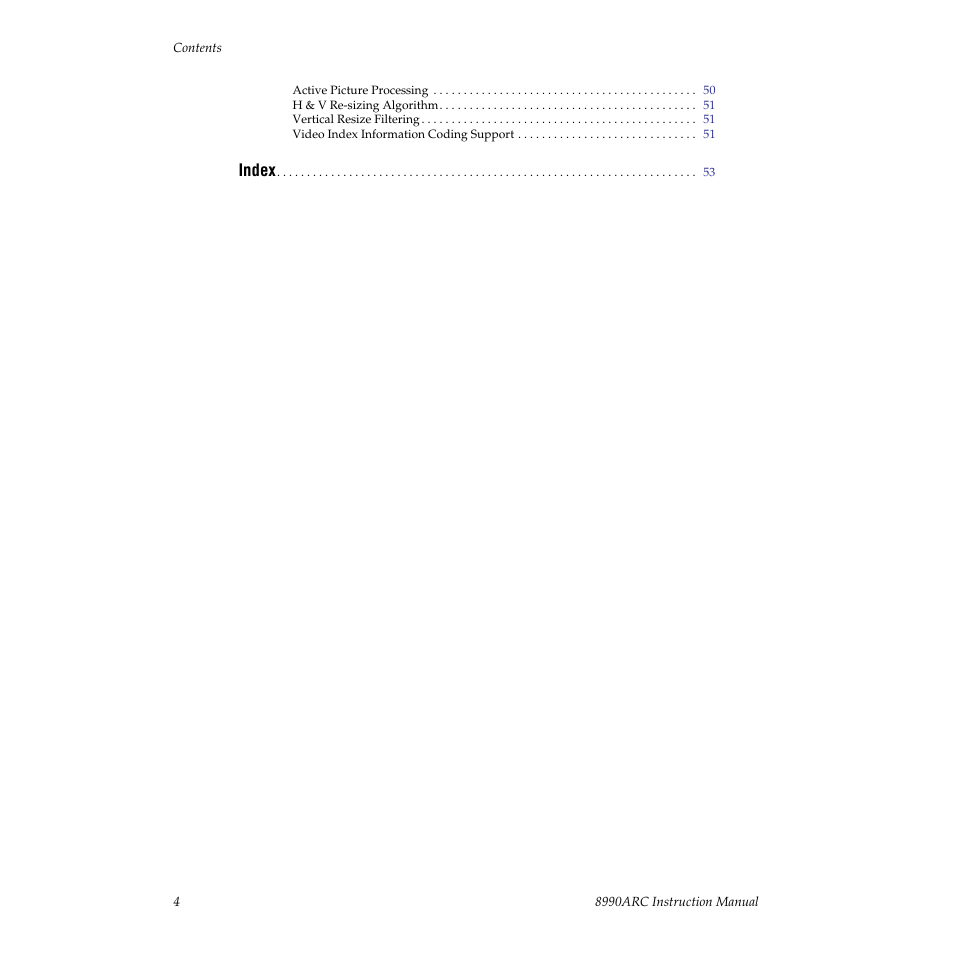 Grass Valley 8990ARC v.3.0 User Manual | Page 4 / 56