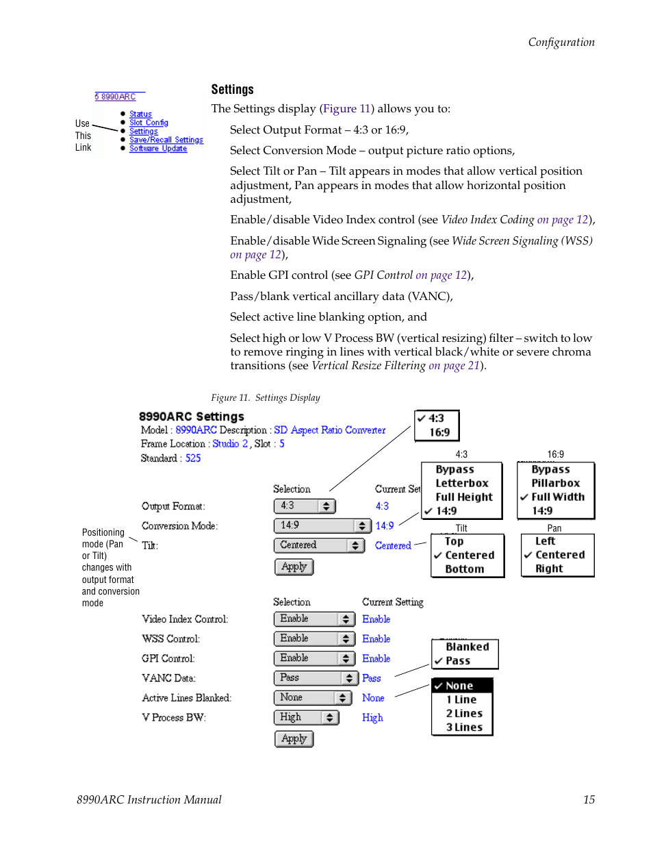 Grass Valley 8990ARC v.1.0 User Manual | Page 21 / 34