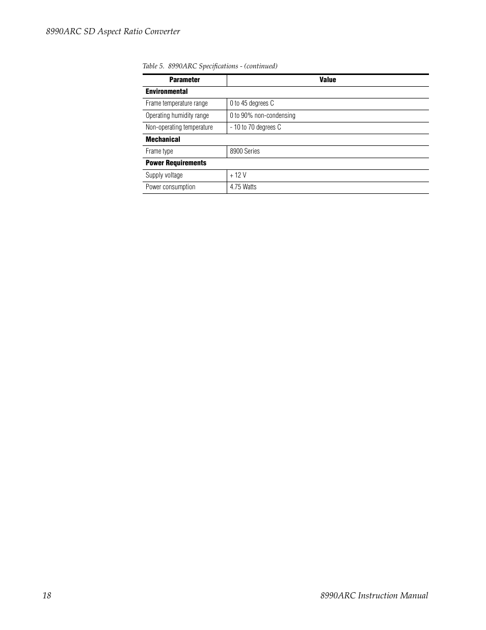 Grass Valley 8990ARC v.1.0 User Manual | Page 24 / 34