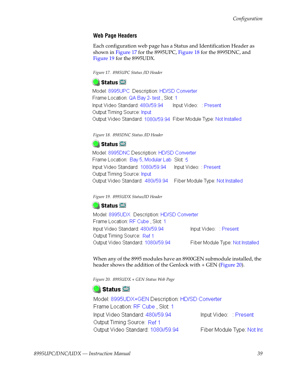 Grass Valley 8995DNC v.1.3.0 User Manual | Page 39 / 140