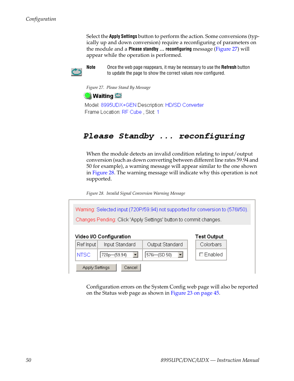 Grass Valley 8995DNC v.1.3.0 User Manual | Page 50 / 140