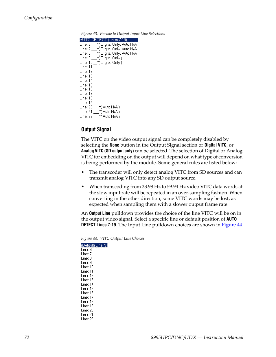 Grass Valley 8995DNC v.1.3.0 User Manual | Page 72 / 140