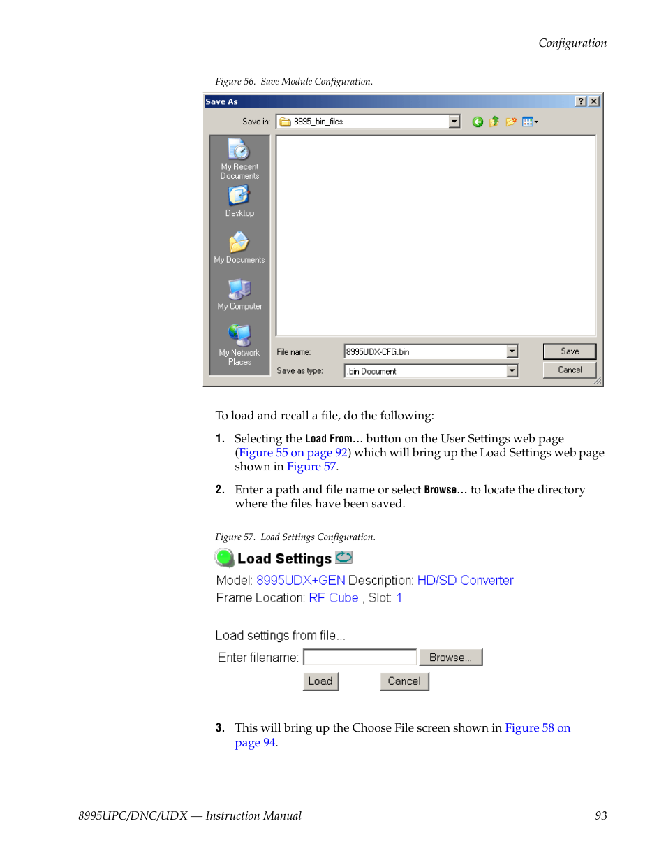 Grass Valley 8995DNC v.1.3.0 User Manual | Page 93 / 140