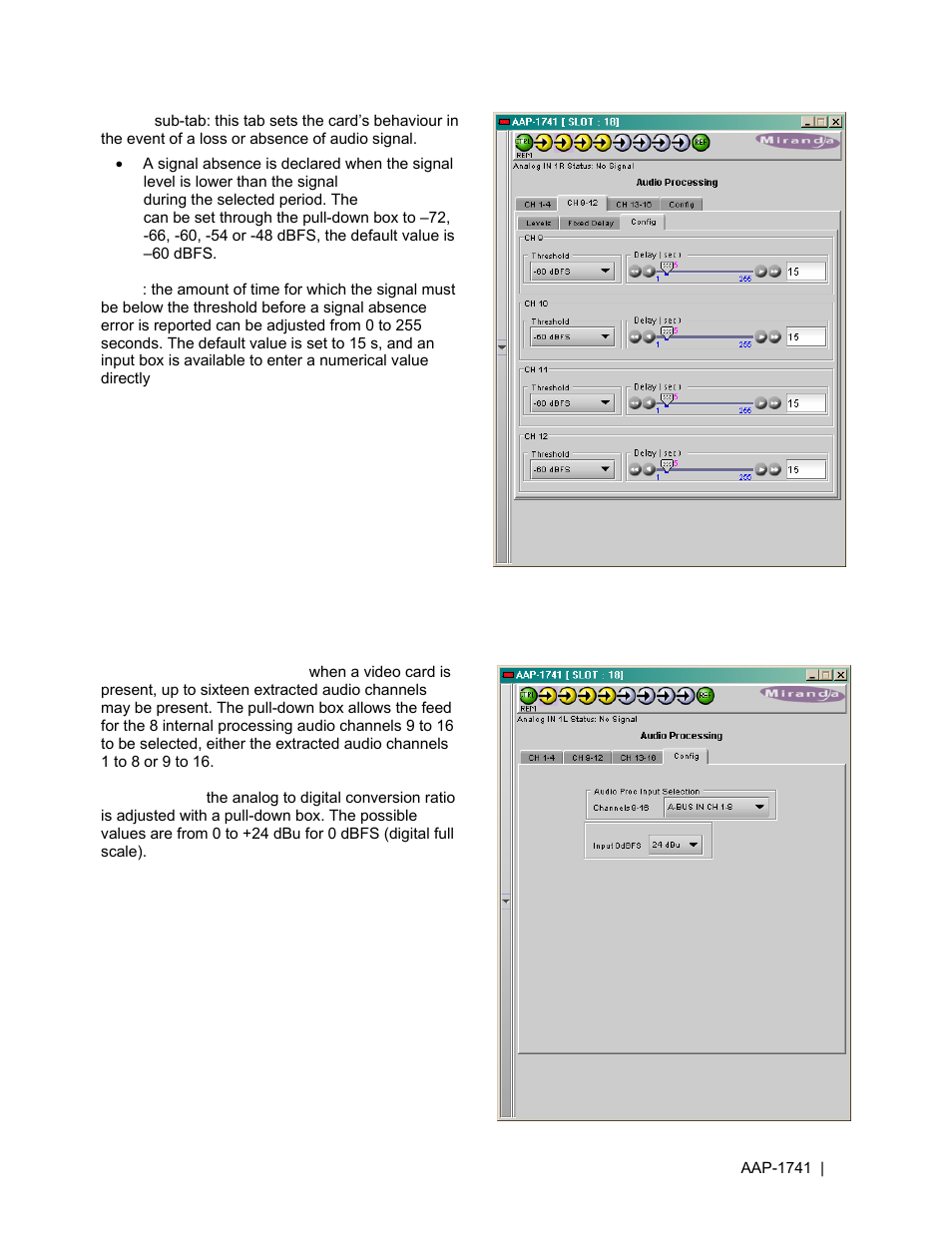 Grass Valley AAP-1741 User Manual | Page 17 / 33
