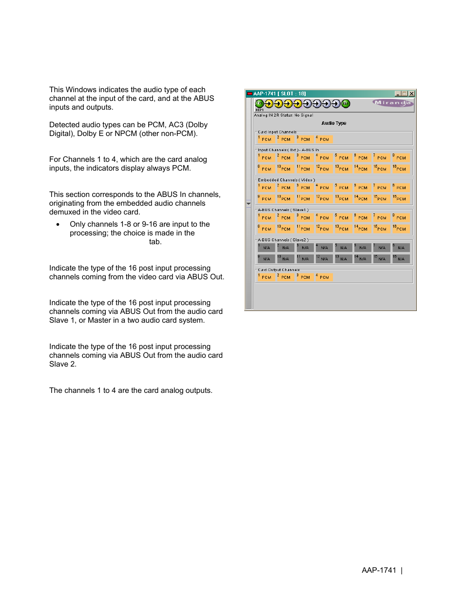 Grass Valley AAP-1741 User Manual | Page 25 / 33