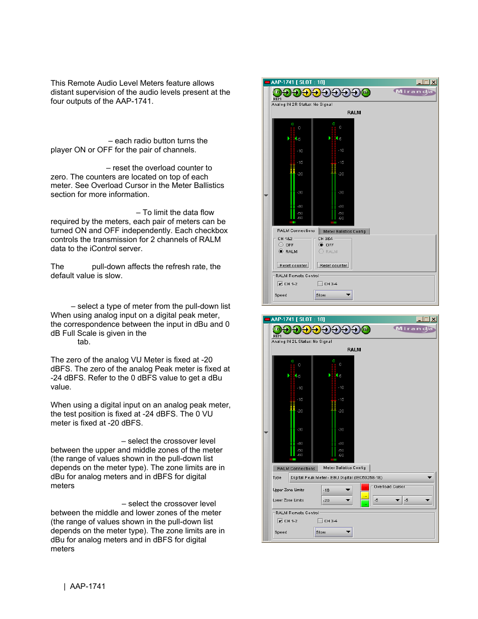 Grass Valley AAP-1741 User Manual | Page 26 / 33