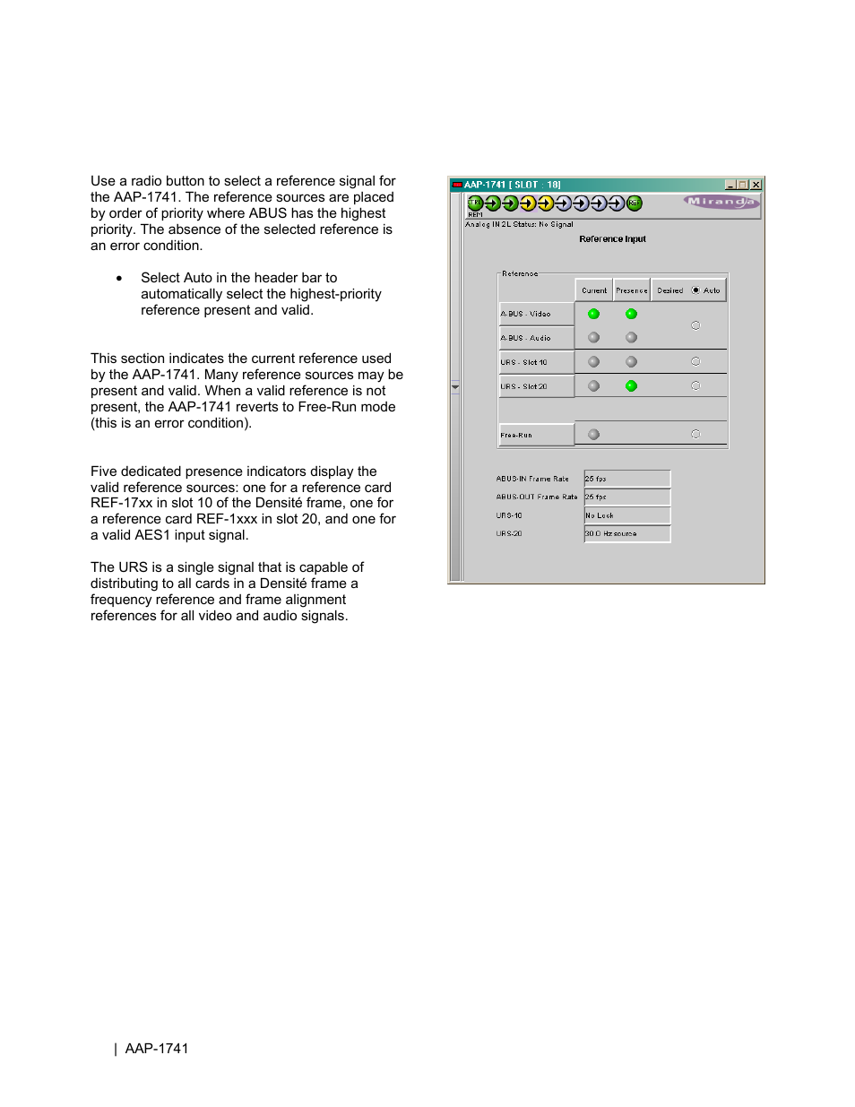 Grass Valley AAP-1741 User Manual | Page 28 / 33