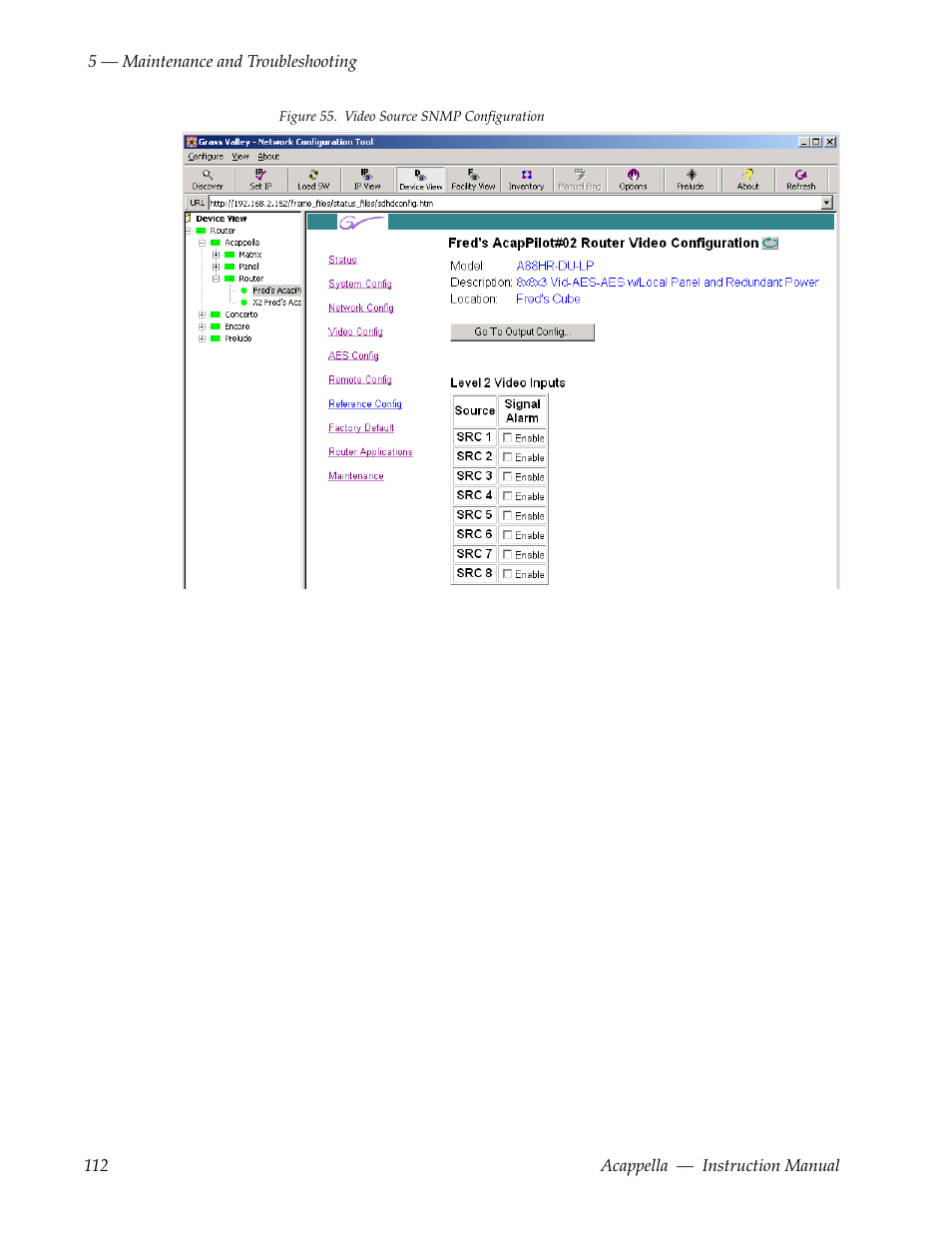 Figure 55 | Grass Valley Acappella v.3.2.4 User Manual | Page 112 / 128