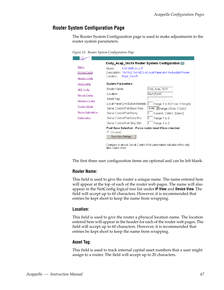 Grass Valley Acappella v.3.2.4 User Manual | Page 67 / 128