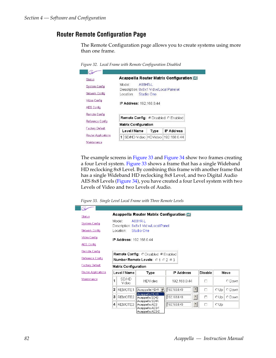 Grass Valley Acappella v.3.2.4 User Manual | Page 82 / 128