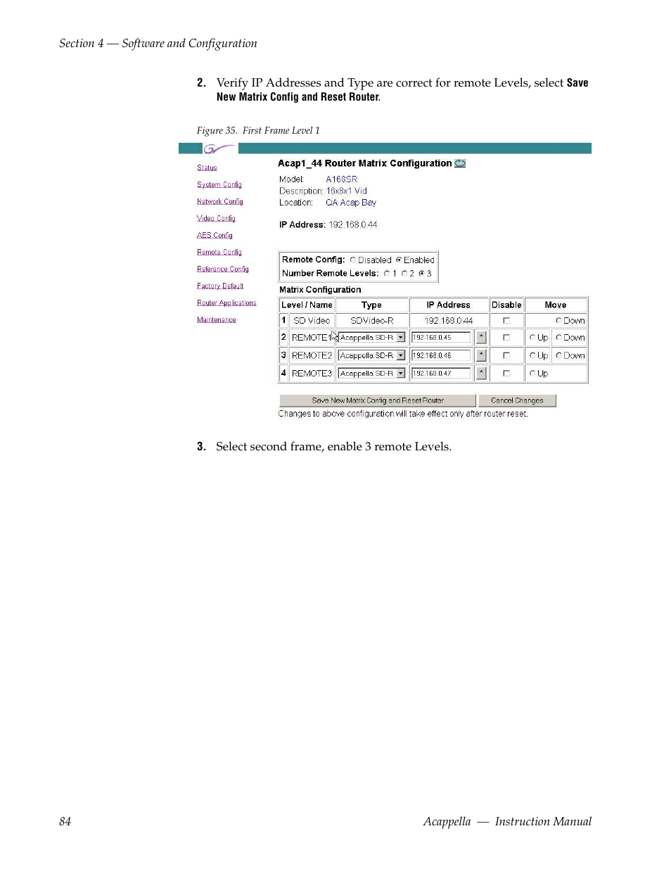 Grass Valley Acappella v.3.2.4 User Manual | Page 84 / 128