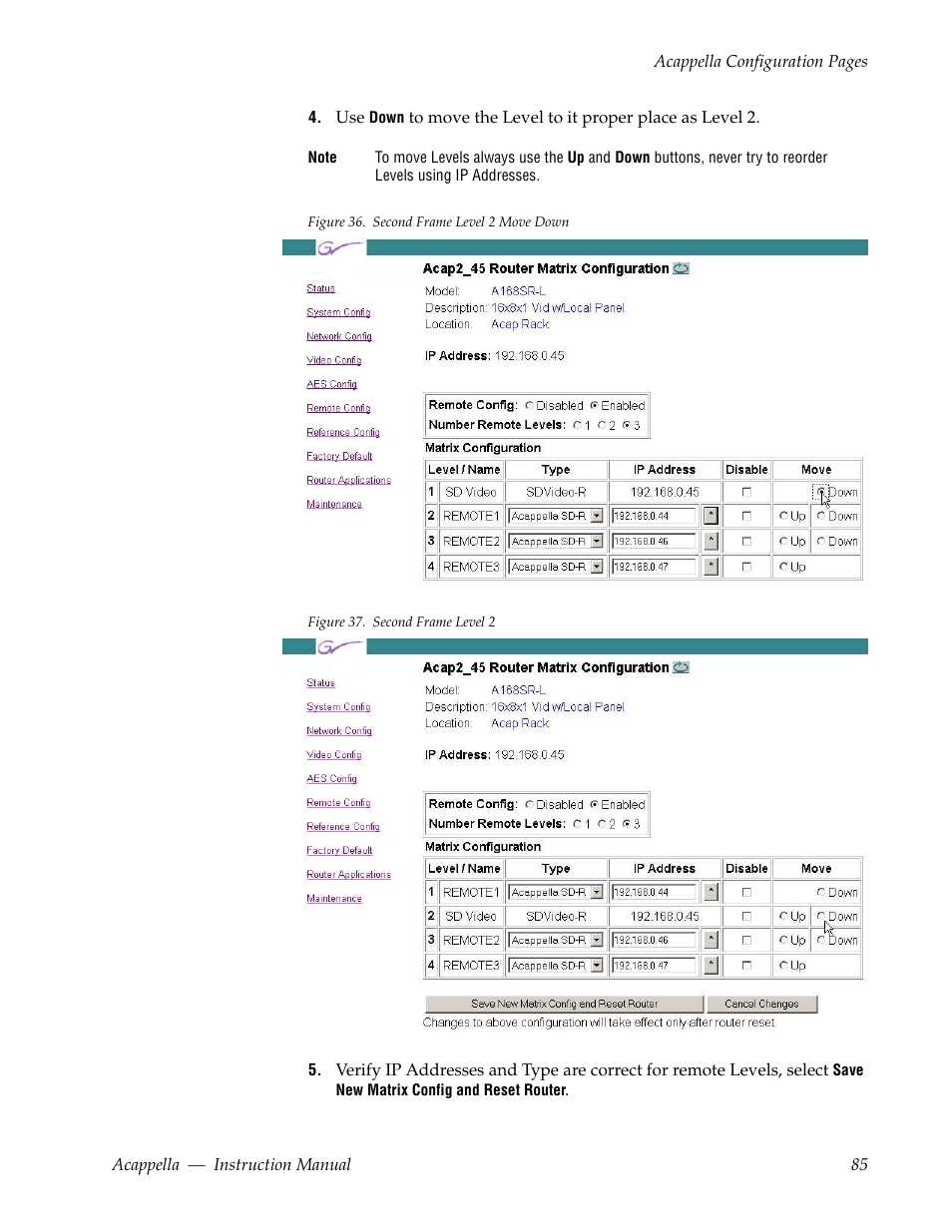 Grass Valley Acappella v.3.2.4 User Manual | Page 85 / 128