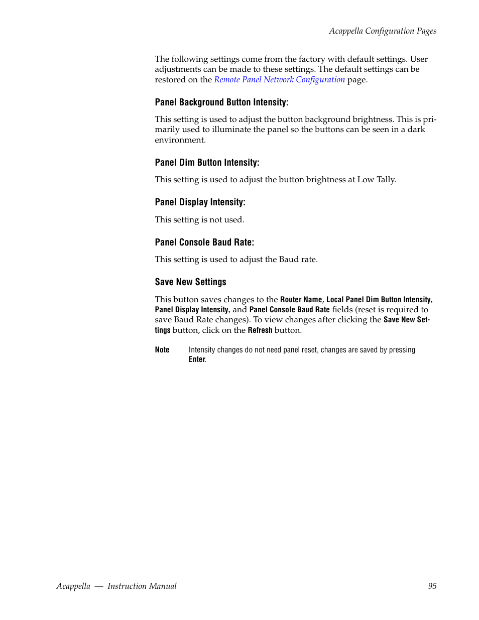 Grass Valley Acappella v.3.2.4 User Manual | Page 95 / 128