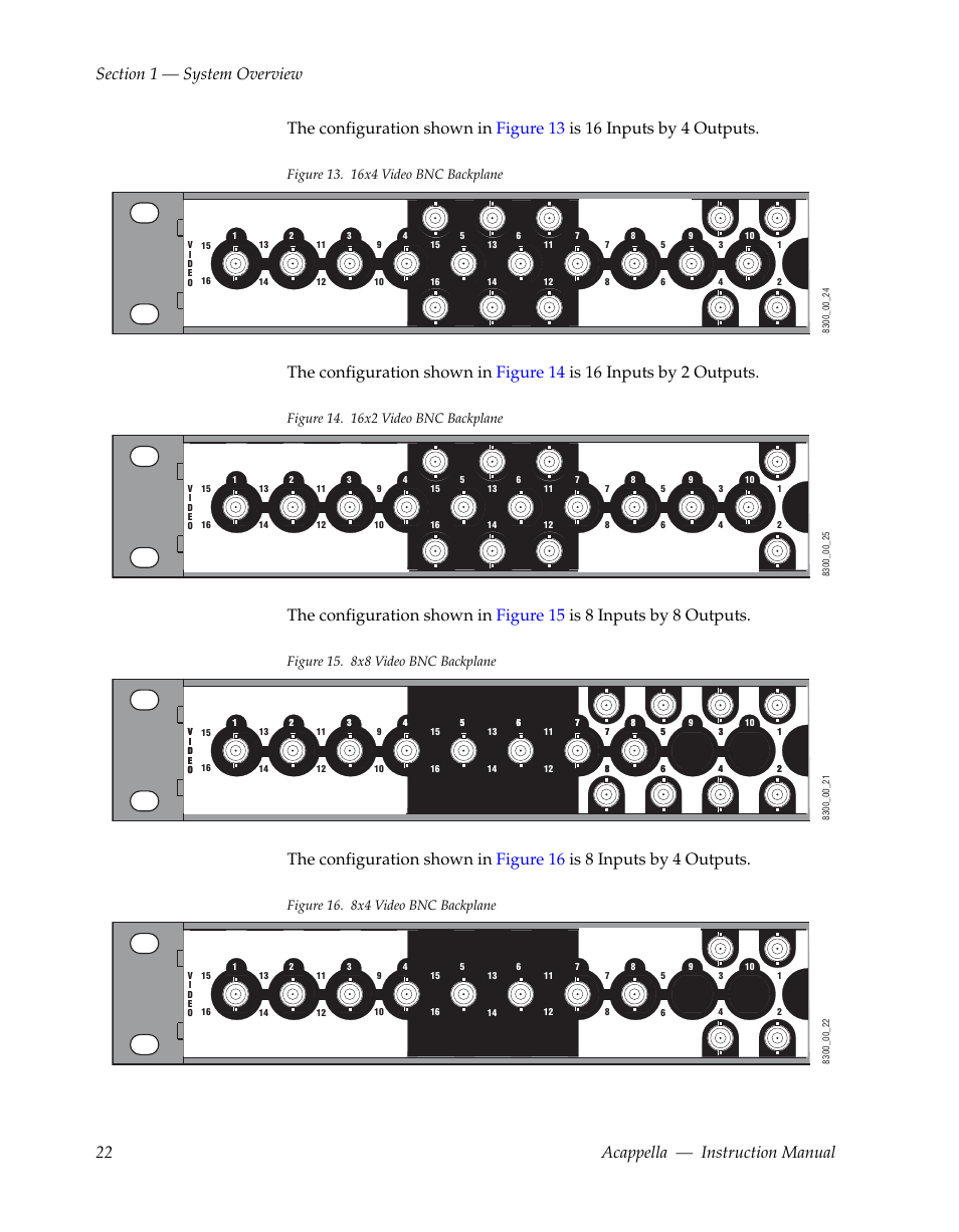 Grass Valley Acappella v.3.1.0 User Manual | Page 22 / 110