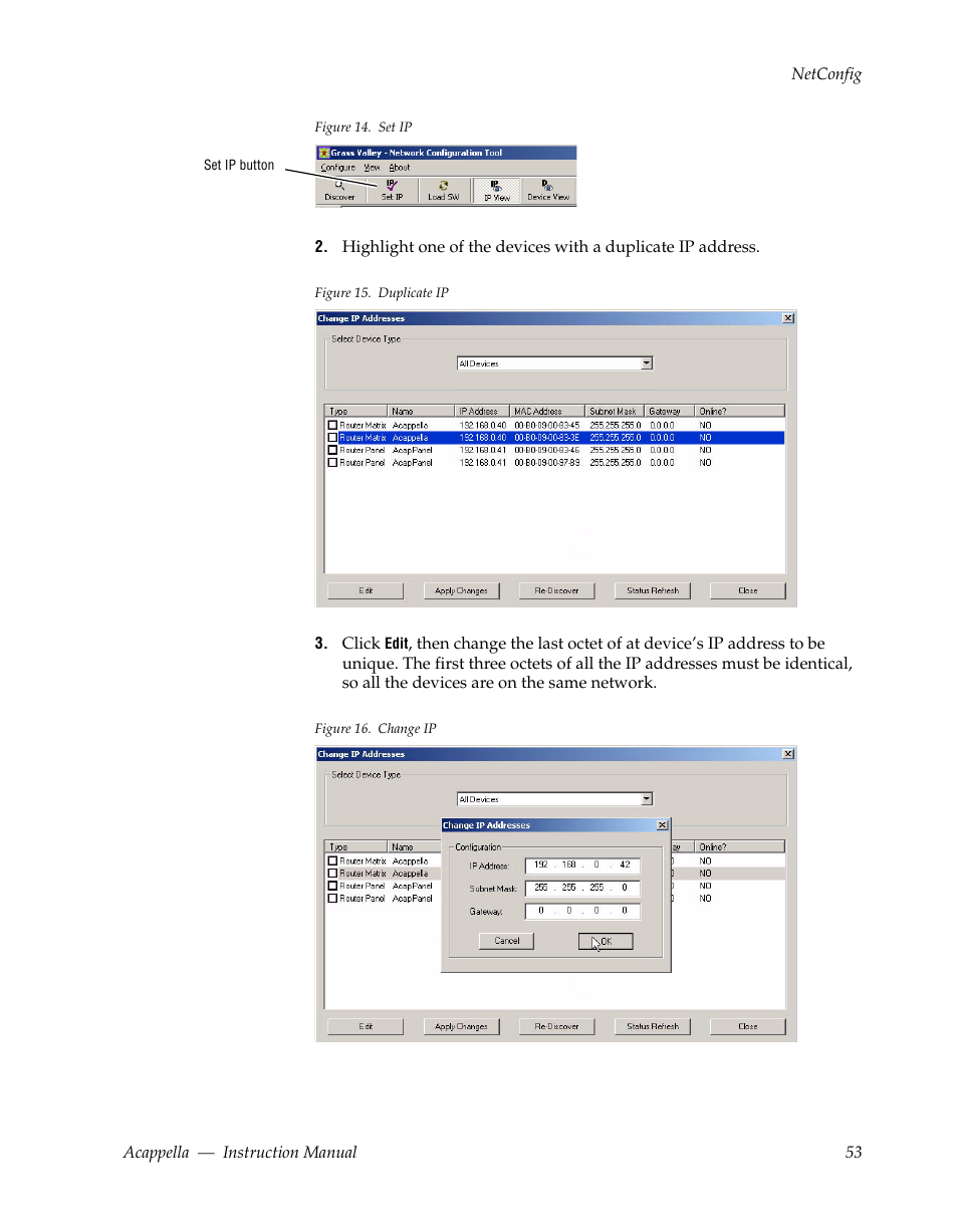 Grass Valley Acappella v.3.1.0 User Manual | Page 53 / 110