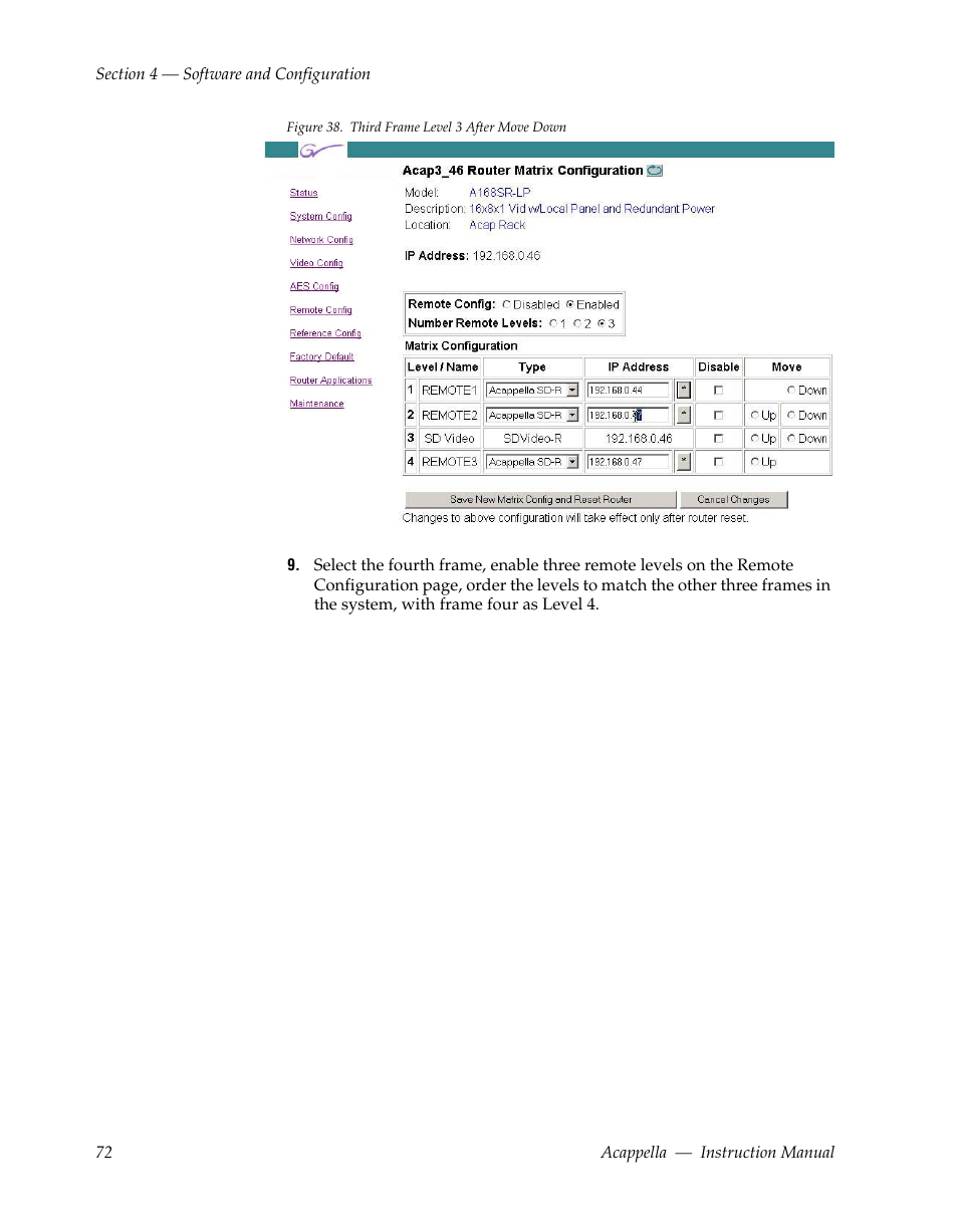 Grass Valley Acappella v.3.1.0 User Manual | Page 72 / 110