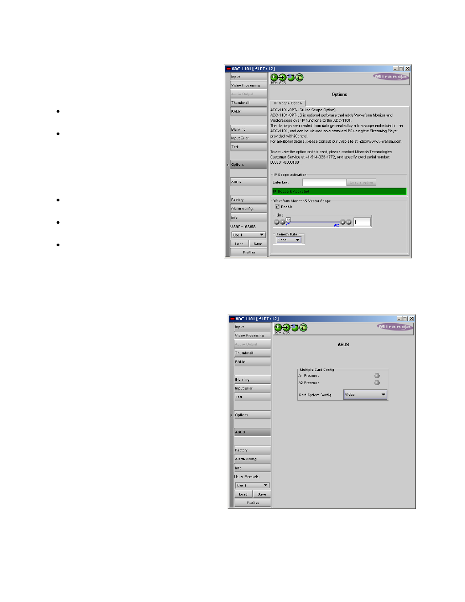 Grass Valley ADC-1101 User Manual | Page 20 / 27